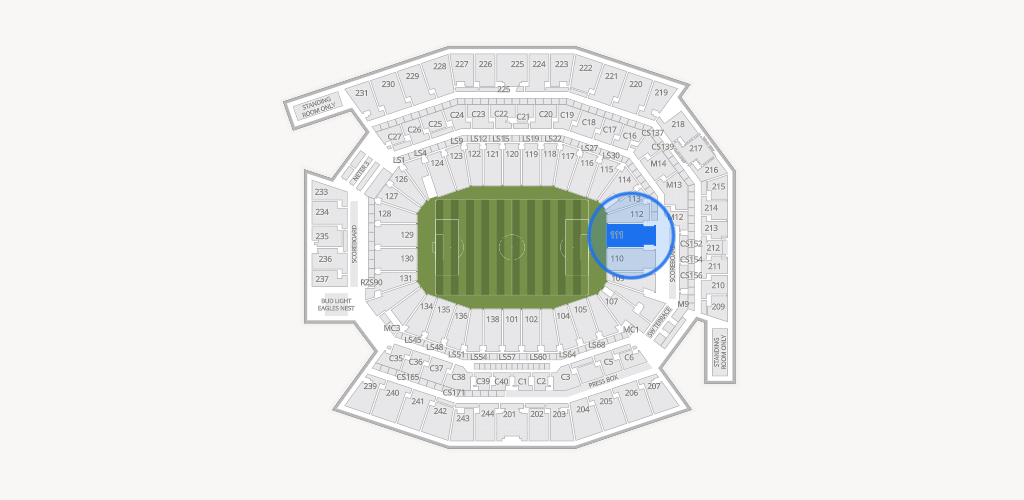 Lincoln Financial Field Seating Chart