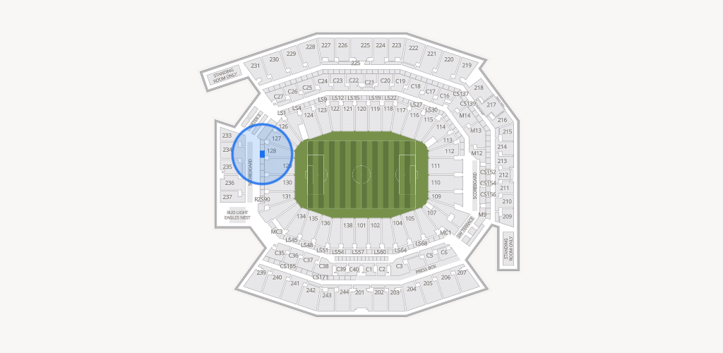 Lincoln Financial Field Seating Chart
