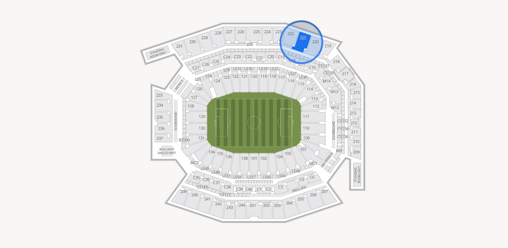Lincoln Financial Field Seating Chart