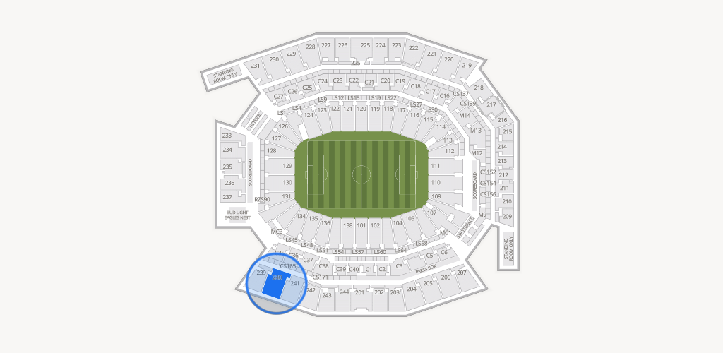 Lincoln Financial Field Seating Chart