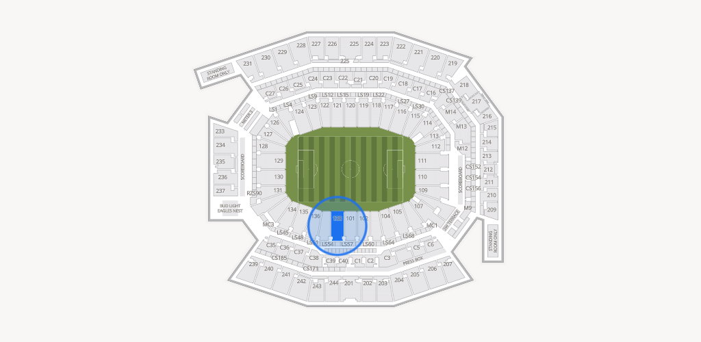 Lincoln Financial Field Seating Chart