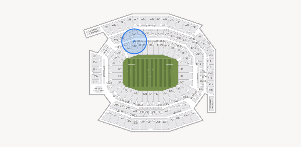 Lincoln Financial Field Seating Chart