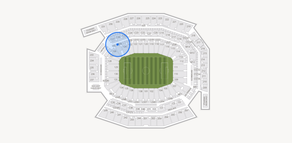 Lincoln Financial Field Seating Chart