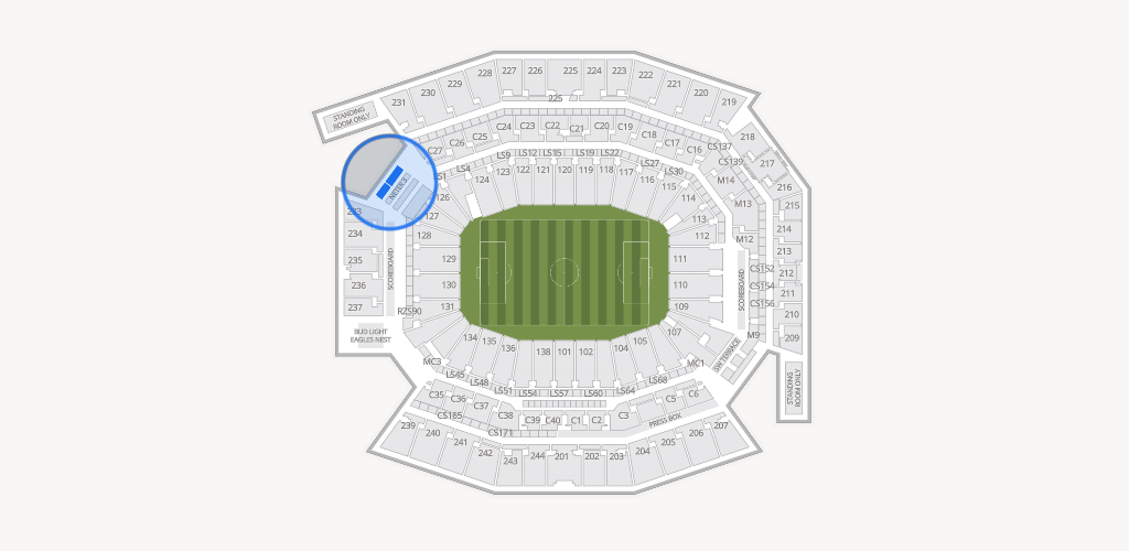 Lincoln Financial Field Seating Chart