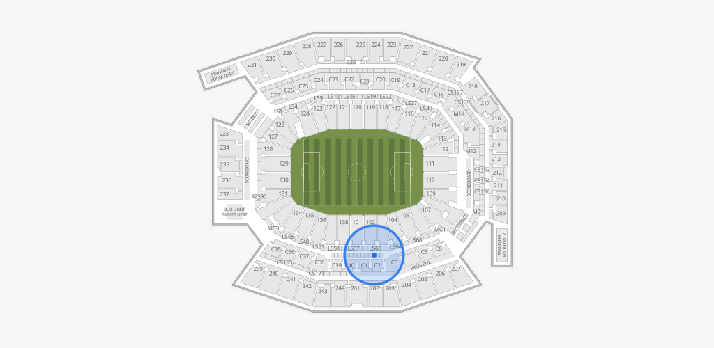 Lincoln Financial Field Seating Chart