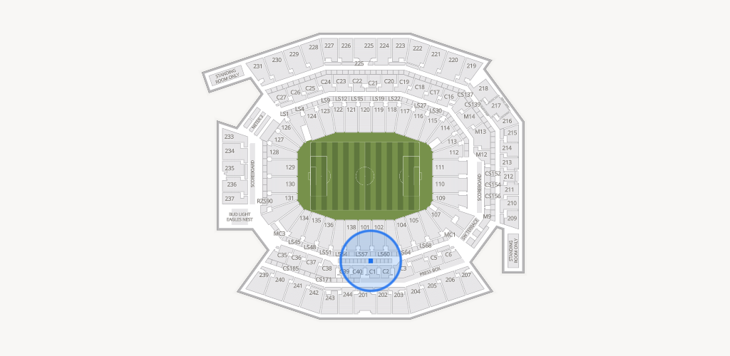 Lincoln Financial Field Seating Chart