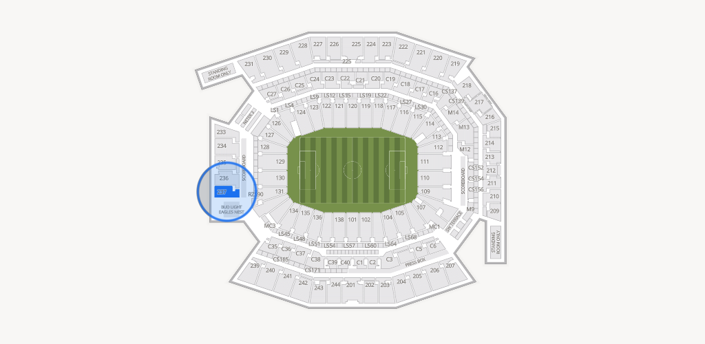 Lincoln Financial Field Seating Chart