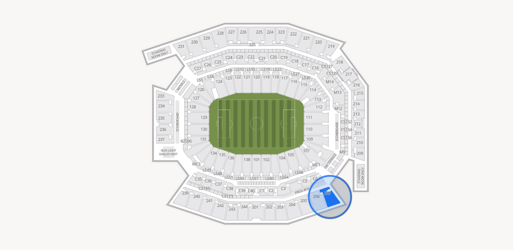 Lincoln Financial Field Seating Chart