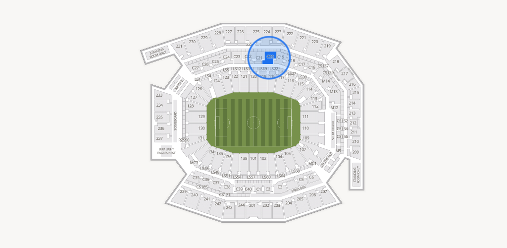 Lincoln Financial Field Seating Chart