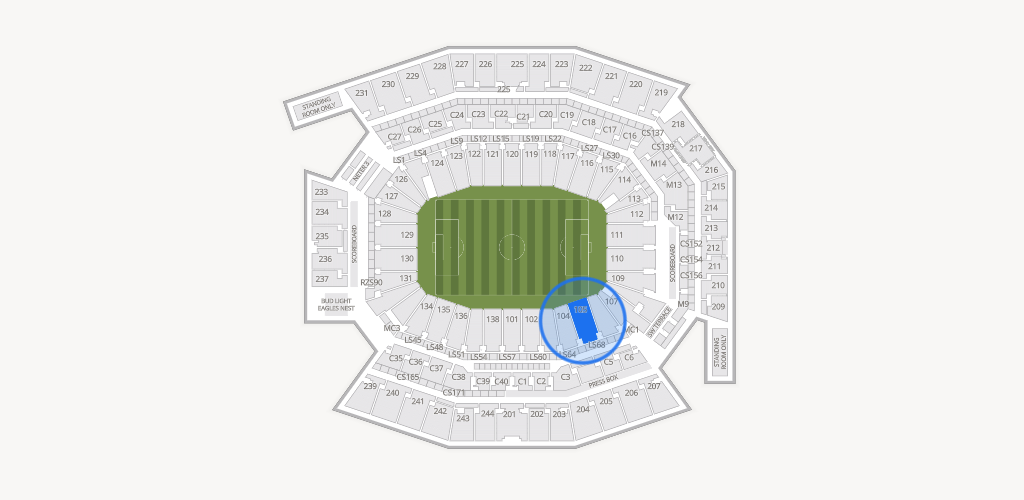 Lincoln Financial Field Seating Chart