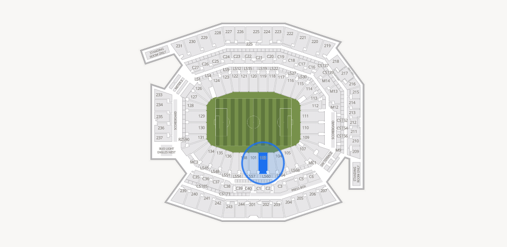 Lincoln Financial Field Seating Chart