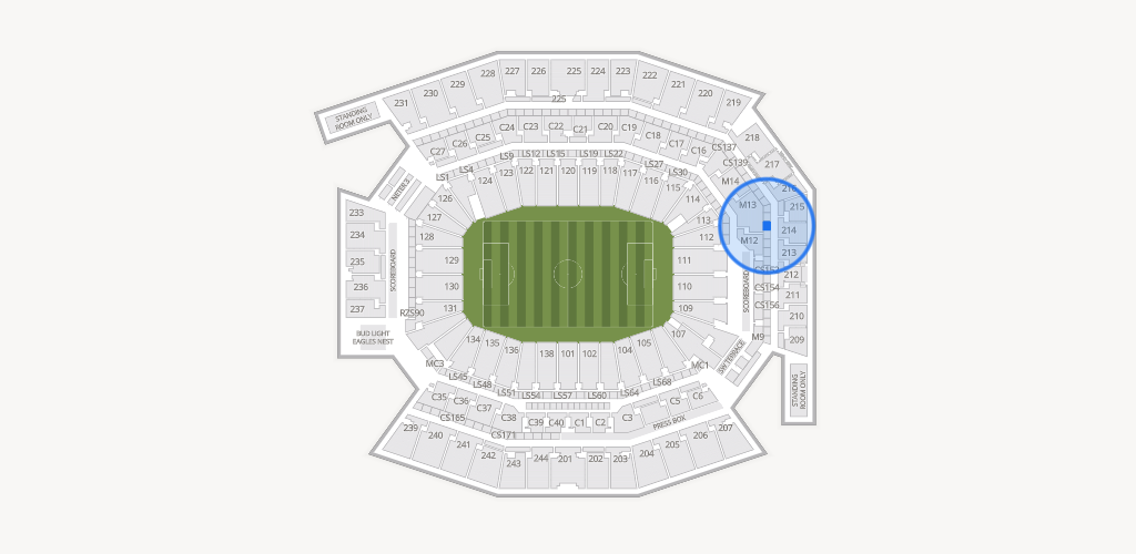 Lincoln Financial Field Seating Chart