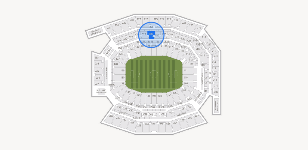 Lincoln Financial Field Seating Chart