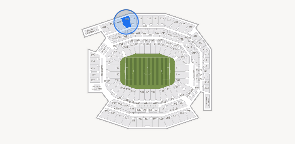 Lincoln Financial Field Seating Chart