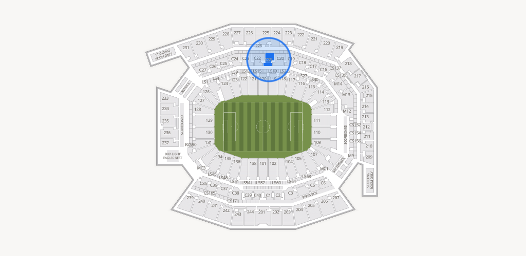 Lincoln Financial Field Seating Chart