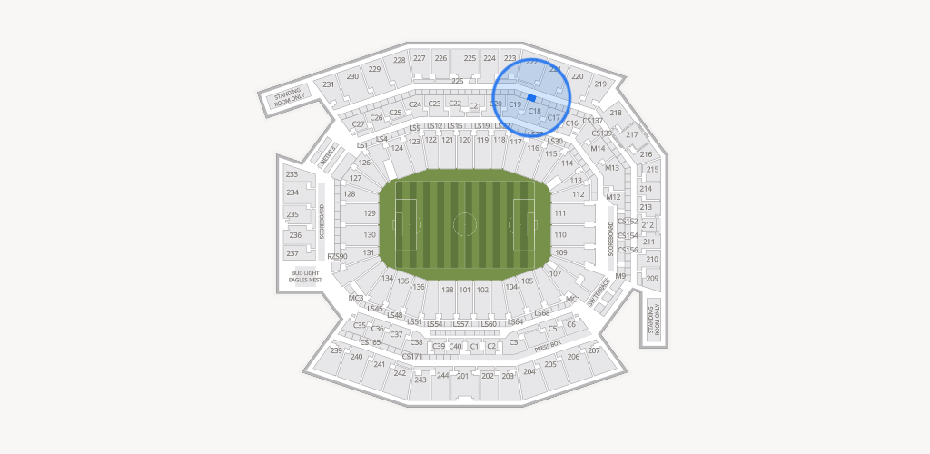 Lincoln Financial Field Seating Chart