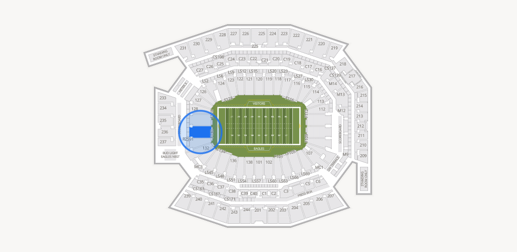 Lincoln Financial Field Seating Chart