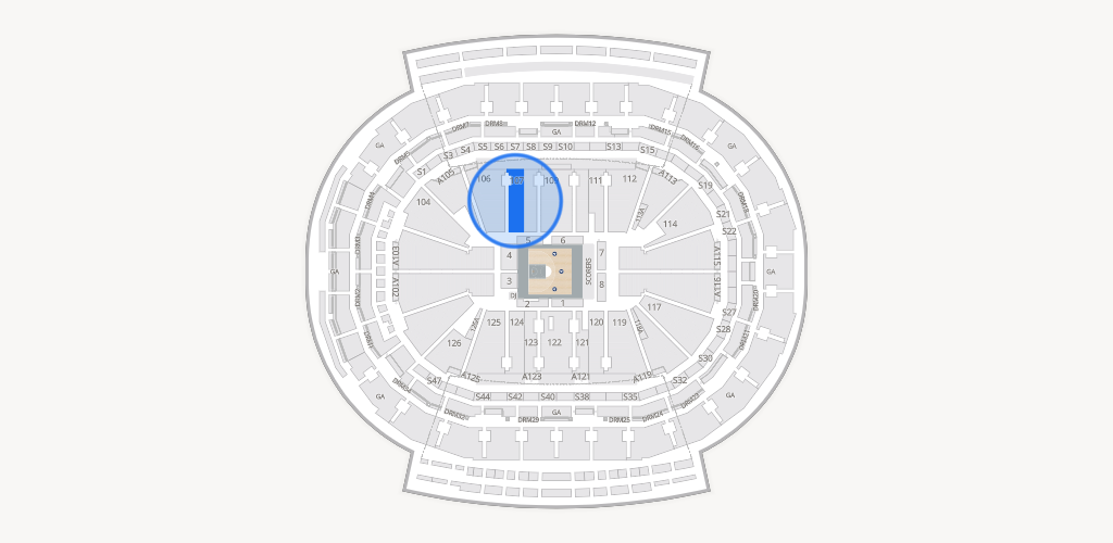 Little Caesars Arena Seating Chart