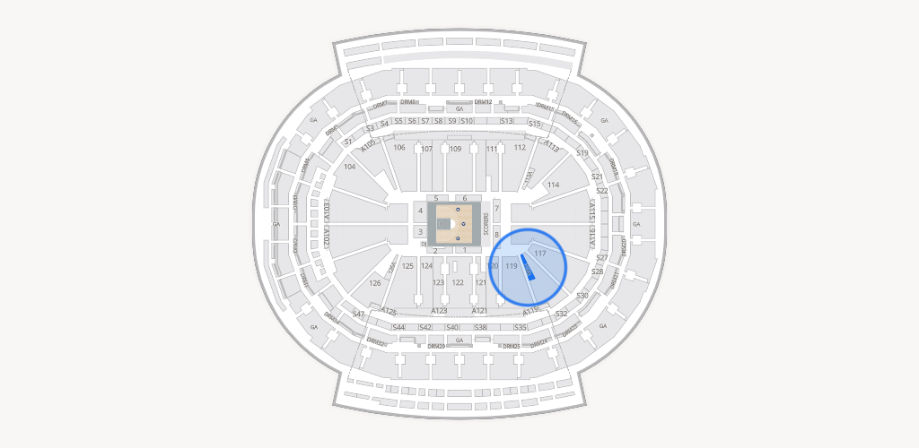 Little Caesars Arena Seating Chart