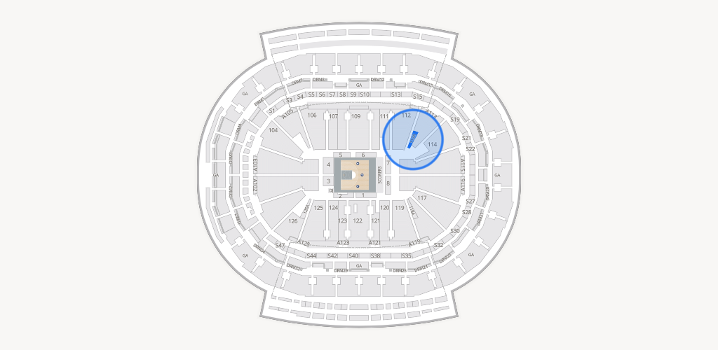 Little Caesars Arena Seating Chart