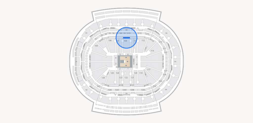 Little Caesars Arena Seating Chart