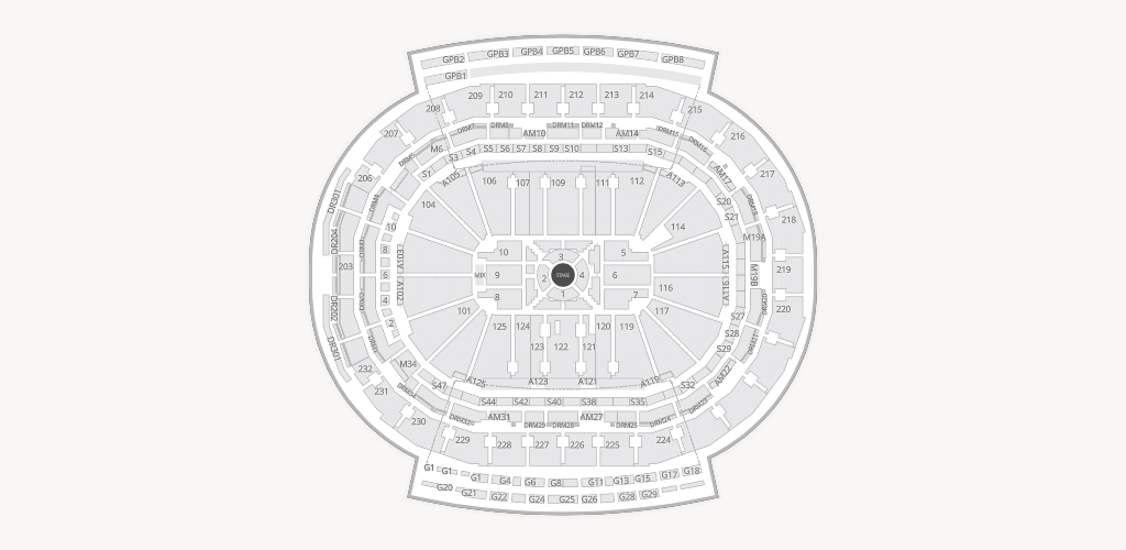 Little Caesars Arena Seating Chart