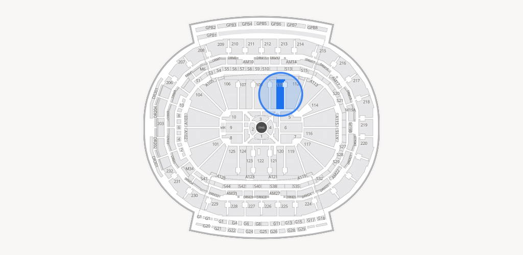Little Caesars Arena Seating Chart