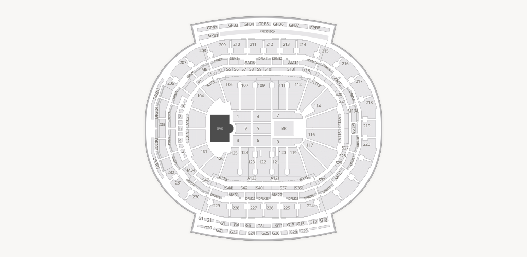 Little Caesars Arena Seating Chart