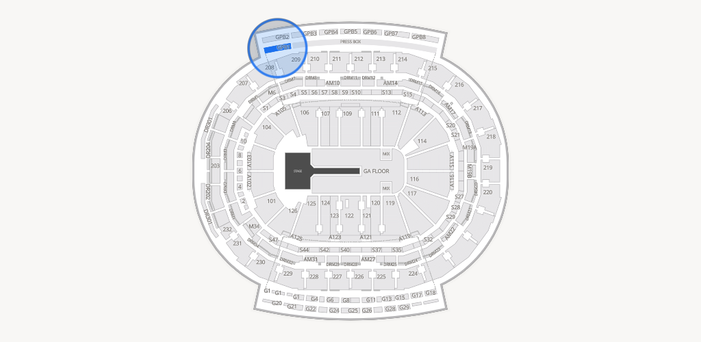 Little Caesars Arena Seating Chart