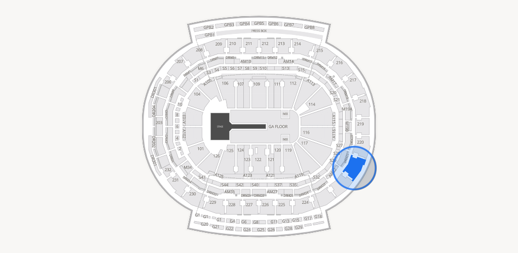 Little Caesars Arena Seating Chart