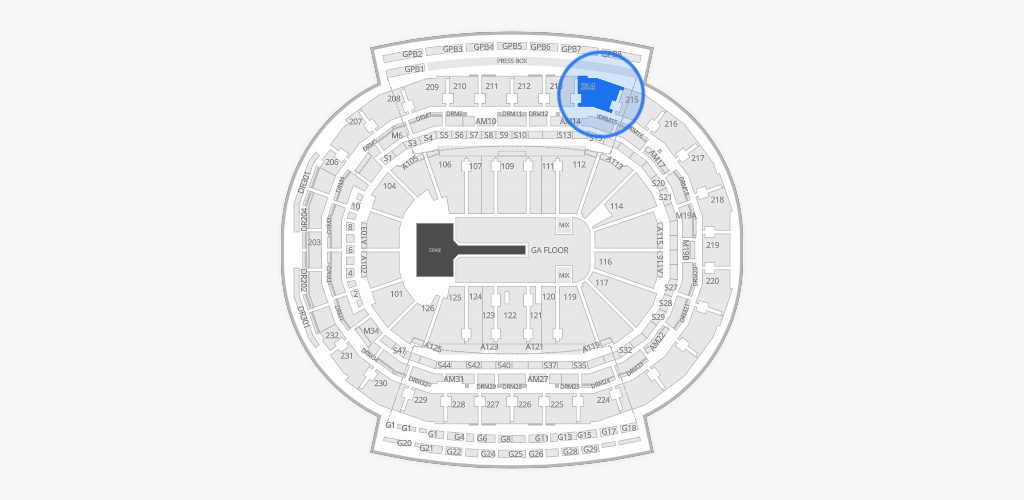 Little Caesars Arena Seating Chart