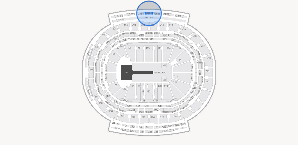Little Caesars Arena Seating Chart