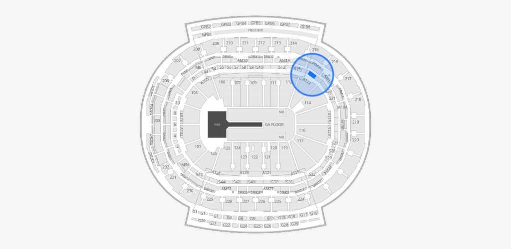 Little Caesars Arena Seating Chart