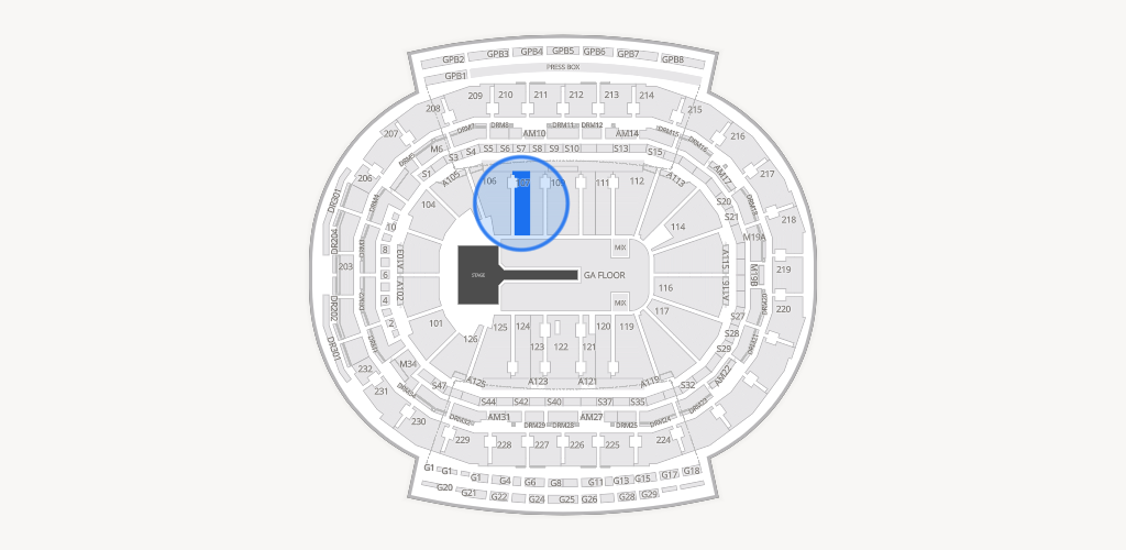 Little Caesars Arena Seating Chart