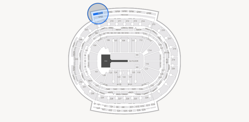 Little Caesars Arena Seating Chart