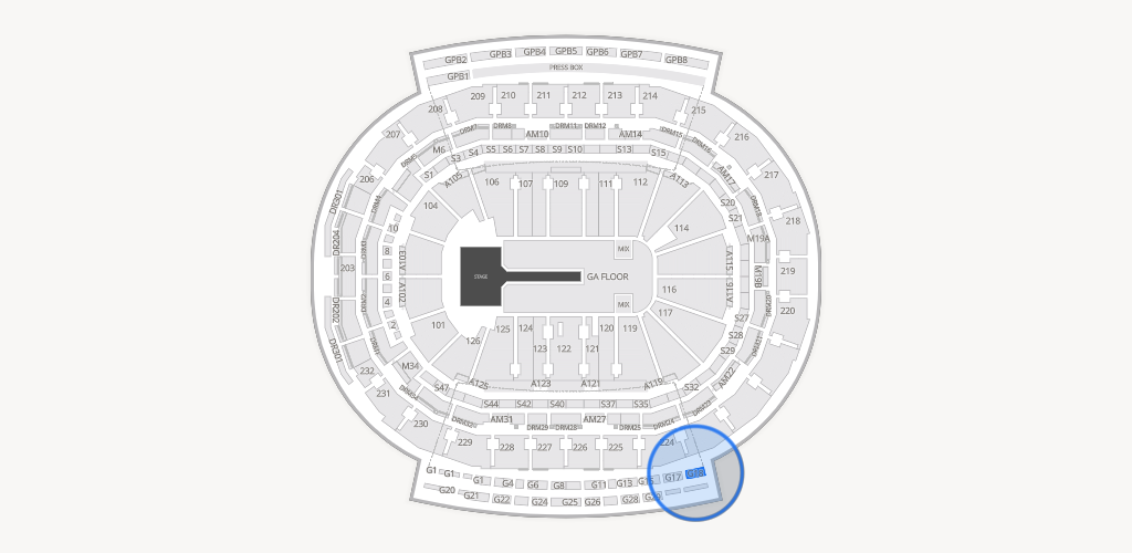 Little Caesars Arena Seating Chart