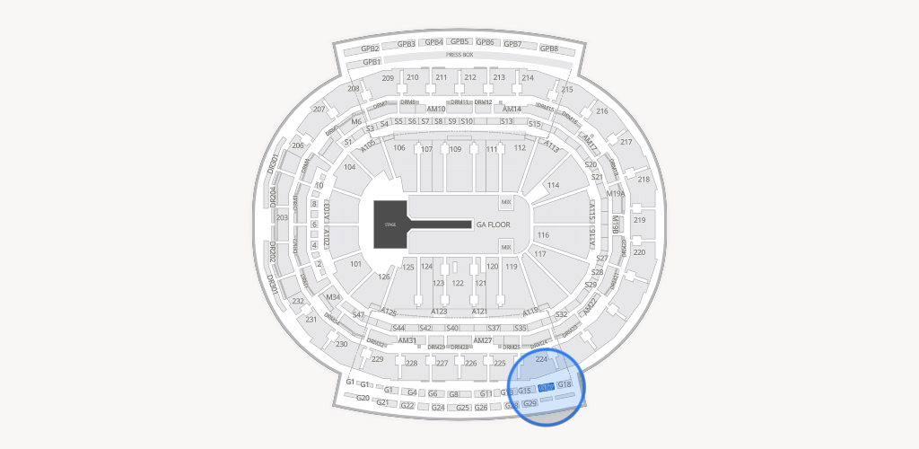 Little Caesars Arena Seating Chart