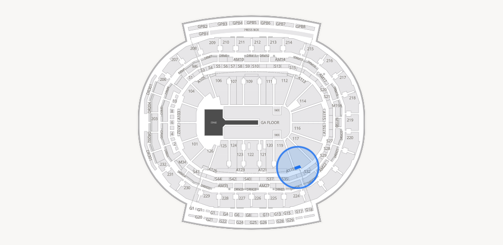 Little Caesars Arena Seating Chart