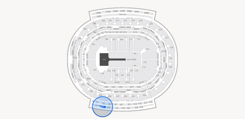 Little Caesars Arena Seating Chart
