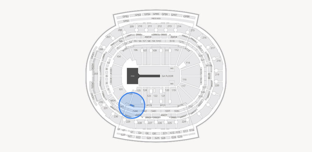 Little Caesars Arena Seating Chart