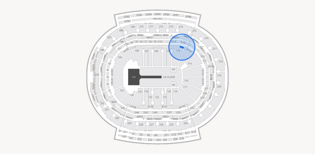 Little Caesars Arena Seating Chart