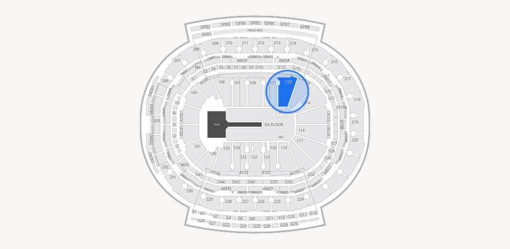 Little Caesars Arena Seating Chart
