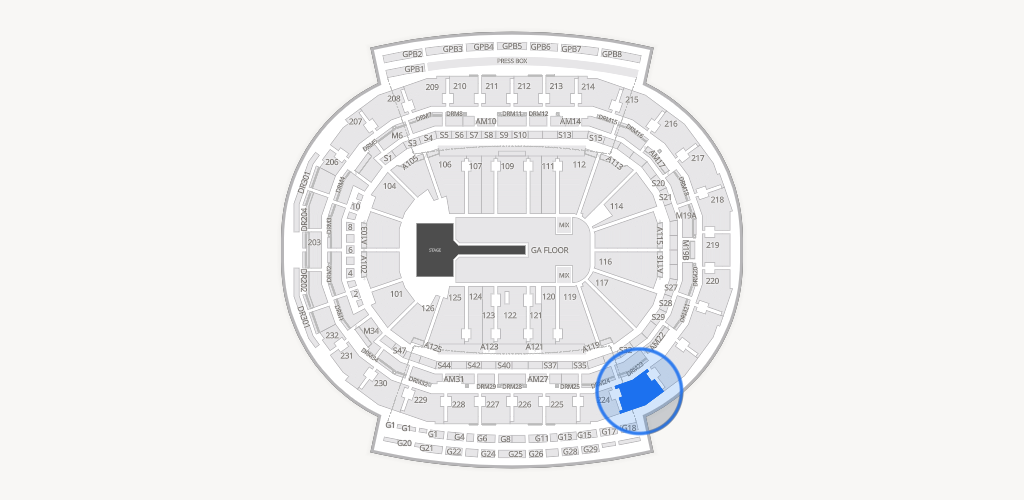 Little Caesars Arena Seating Chart