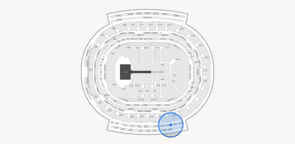 Little Caesars Arena Seating Chart