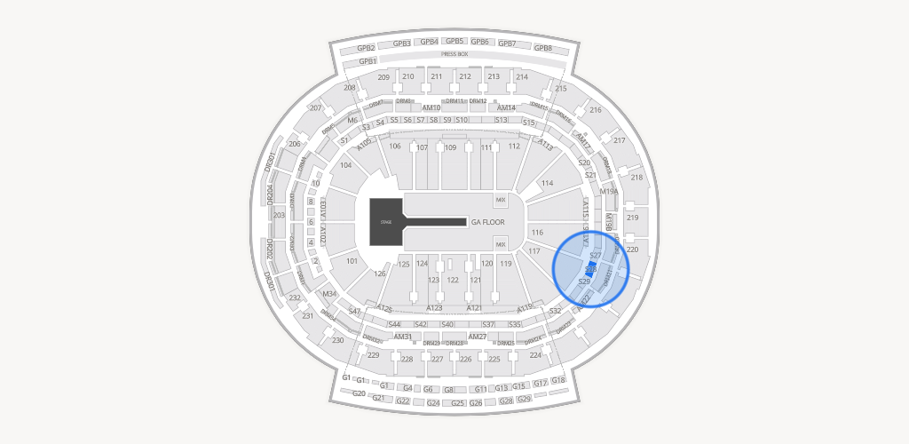 Little Caesars Arena Seating Chart