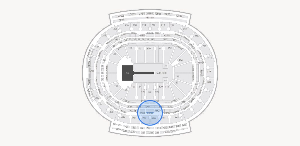 Little Caesars Arena Seating Chart