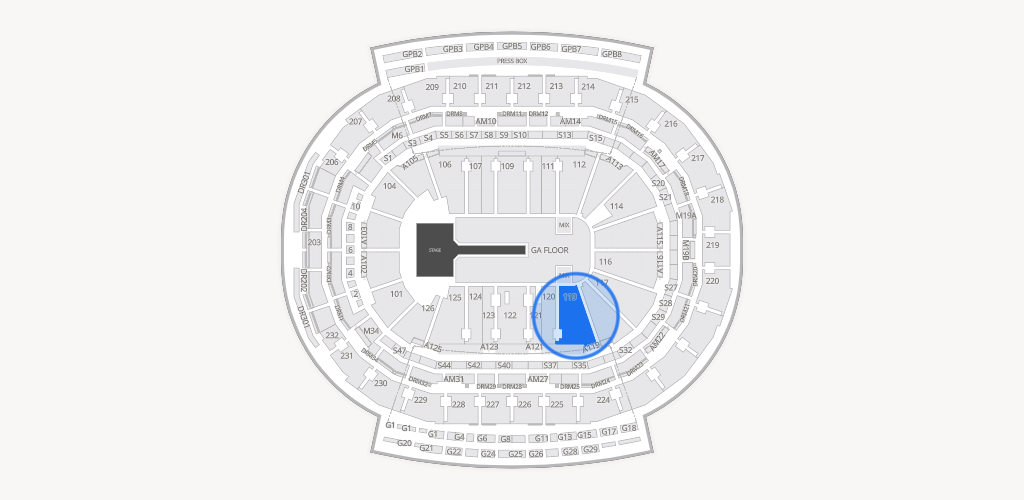 Little Caesars Arena Seating Chart