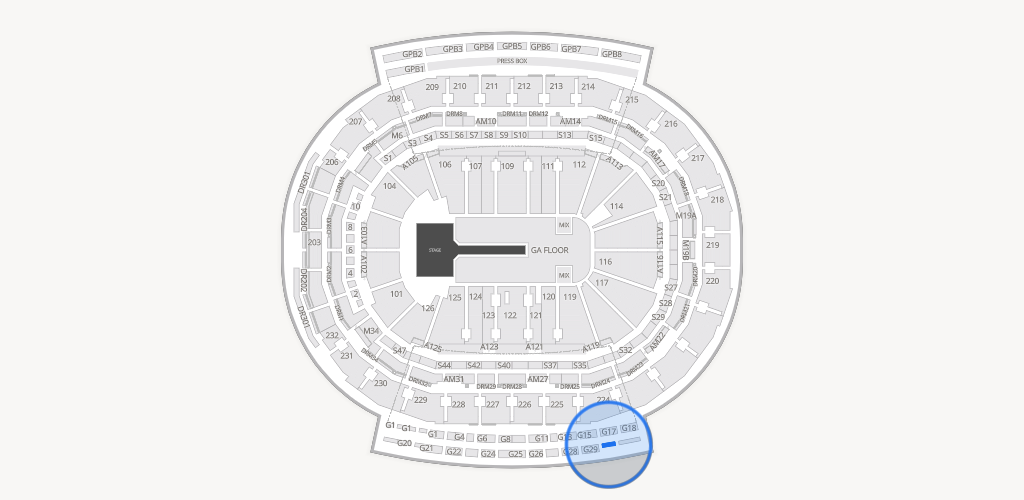 Little Caesars Arena Seating Chart