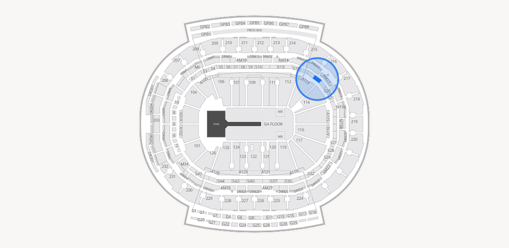 Little Caesars Arena Seating Chart