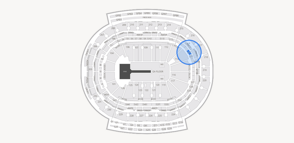 Little Caesars Arena Seating Chart